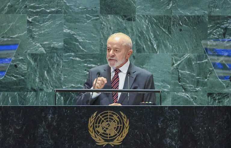 Legitimidade do conselho da ONU encolhe cada vez que aplica duplos padrões, diz Lula legitimidade-do-conselho-da-onu-encolhe-cada-vez-que-aplica-duplos-padroes,-diz-lula